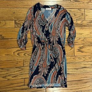 Quarter Length Sleeve Dress